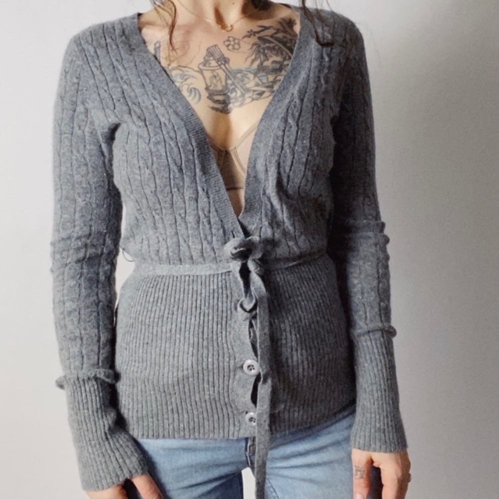 BCBGMAXAZRIA Belted Cardigan